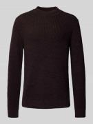 Jack & Jones Premium Strickpullover mit gerippten Abschlüssen Modell '...