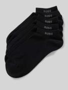 BOSS Sneakersocken mit Label-Detail im 5er-Pack in Black, Größe 35-38