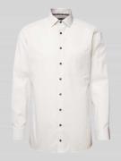 OLYMP Regular Fit Business-Hemd mit Knopfleiste in Sand, Größe 45