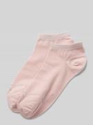 CK Calvin Klein Sneakersocken mit Label-Detail im 2er-Pack in Rosa, Gr...