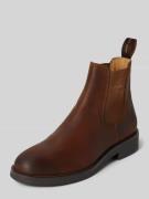 Gant Chelsea Boots aus Leder mit Label-Detail Modell 'Prepdale' in Mit...