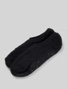 camano Socken in Teddyfell-Optik in Black, Größe 35-38