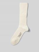 Falke Socken mit Label-Stiching Modell 'COSY' in Offwhite, Größe 35-38