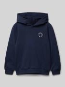 s.Oliver RED LABEL Hoodie mit Logo-Print in Marine, Größe 104