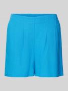 Vero Moda Shorts aus Viskose-Leinen-Mix Modell 'JESMILO' in Hellblau, ...