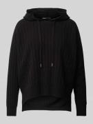 Only Strick Hoodie Modell 'TESSA' in Black, Größe S