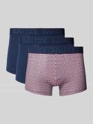 HOM Trunks mit elastischem Bund im 3er-Pack in Bleu, Größe M