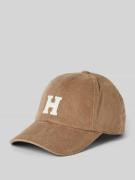 Hartford Basecap mit Logo-Stitching in Beige, Größe 1