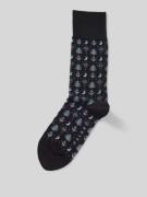 Falke Socken mit Label-Detail Modell 'MERRY PARTY' in Black, Größe 39-...