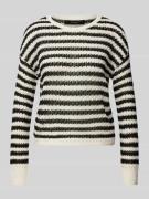 Vero Moda Regular Fit Strickpullover mit lockerem Strickmuster Modell ...