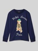 Polo Ralph Lauren Teens Longsleeve mit Motiv-Print in Marine, Größe L