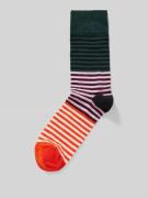 DillySocks Socken mit Motiv-Stitching Modell 'Fall Sky Lining' in Oran...