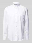 ETERNA Comfort Fit Business-Hemd mit Brusttasche in Weiss, Größe 46