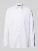 ETERNA Comfort Fit Smokinghemd aus Twill in Weiss, Größe 41