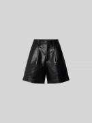 Anine Bing Shorts in Leder-Optik in Black, Größe 32