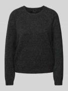 Vero Moda Weicher Pullover mit Glitzerfaden Modell 'DOFFYSHINE' in Bla...