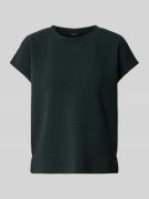 OPUS T-Shirt mit Strukturmuster Modell 'Gomke' in Dunkelgruen, Größe S