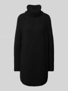 Marc O'Polo Denim Strickkleid mit Rollkragen in Black, Größe XS