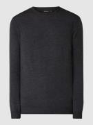 Matinique Strickpullover aus Schurwolle Modell 'Margrate Merino' in Du...