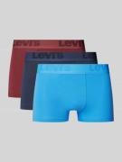 Levi's® Trunks mit elastischem Logo-Bund in Blau, Größe M