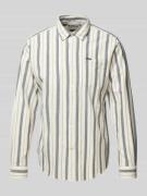 Barbour Freizeithemd mit Knopfleiste in Offwhite, Größe S