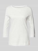 Christian Berg Woman Longsleeve mit 3/4-Ärmel in Offwhite, Größe 36