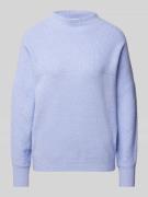 Tom Tailor Denim Regular Fit Strickpullover mit Wolle in Flieder, Größ...