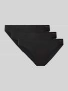 Calvin Klein Underwear Slip aus Baumwoll-Elasthan-Mix im 3er-Pack in B...