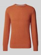 Marc O'Polo Regular Fit Strickpullover aus italienischem gesprenkeltem...