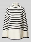 Marc O'Polo Oversize Strickpullover aus reiner Baumwolle im Breton-Sti...