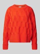 s.Oliver RED LABEL Regular Fit Strickpullover mit Baumwolle in Orange,...