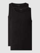 Puma Regular Fit Tanktop aus Baumwolle im 2er-Pack in Black, Größe L