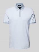 BOSS Regular Fit Poloshirt mit Label-Detail Modell 'Parlay' in Bleu, G...