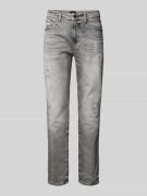 BOSS Orange Regular Fit Jeans mit Label-Patch Modell 'MAINE' in Anthra...