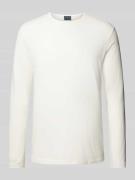 OLYMP Level Five Slim Fit Langarmshirt aus Baumwoll-Mix in Offwhite, G...