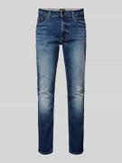 BOSS Orange Regular Fit Jeans mit Label-Patch Modell 'DELAWARE' in Jea...