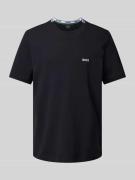 BOSS Green Regular Fit T-Shirt mit Label-Stitching Modell 'TADDY' in D...