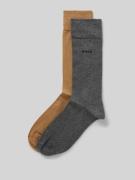 BOSS Socken mit Label-Stitching im 2er-Pack in Beige, Größe 39-42