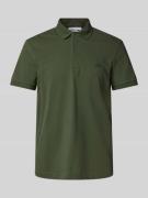 Lacoste Poloshirt aus Viskose mit Label-Patch Modell 'PIQUE' in Khaki,...