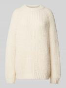 LeGer by Lena Gercke Strickpullover mit Rundhalsausschnitt Modell 'Les...