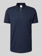 SELECTED HOMME Poloshirt mit kurzem Reißverschluss Modell 'FAVE' in Ma...