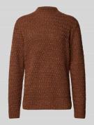 Jack & Jones Premium Strickpullover mit Strukturmuster in Hellbraun, G...