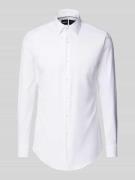 BOSS Regular Fit Businesshemd mit extra langem Arm Modell 'HANK' in We...