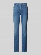 MAC Bootcut Fit Jeans im 5-Pocket-Design Modell 'Melanie' in Blau, Grö...