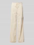 OPUS Relaxed Fit Cordhose mit Tunnelzug Modell 'Mileni' in Offwhite, G...