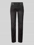 Pepe Jeans Slim Fit Jeans aus Baumwoll-Viskose-Mix in Dunkelgrau, Größ...