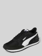 PUMA Sneaker mit Label-Print Modell 'Runner' in Black, Größe 42