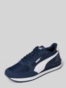 PUMA Sneaker mit Label-Print Modell 'Runner' in Marine, Größe 46