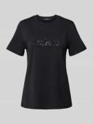 Weekend Max Mara T-Shirt mit Rundhalsausschnitt Modell 'VELLO' in Blac...