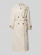 Mango Trenchcoat mit Bindegürtel Modell 'ANGELA' in Offwhite, Größe M